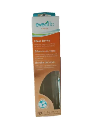 Tetero de Vidrio Evenflo 24Ml Multicolor